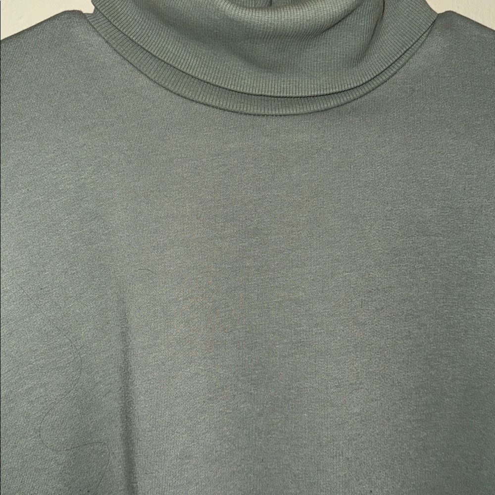 Zara Sage Green Cowl Neck Sweater - Picture 10 of 11